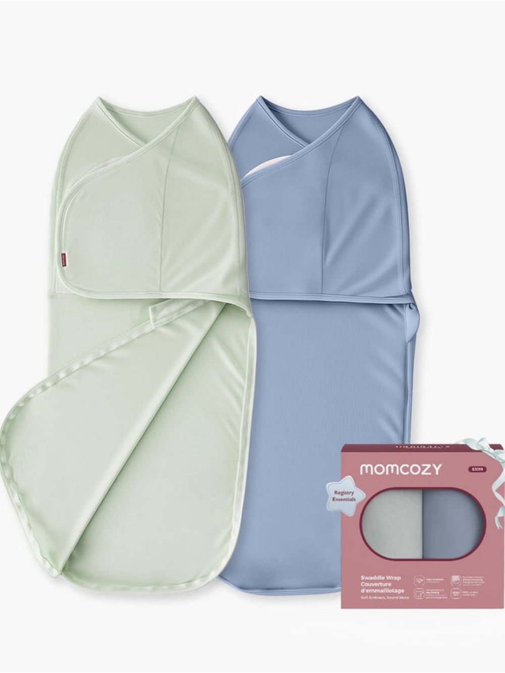 NEW Momcozy Easy Swaddle Wrap